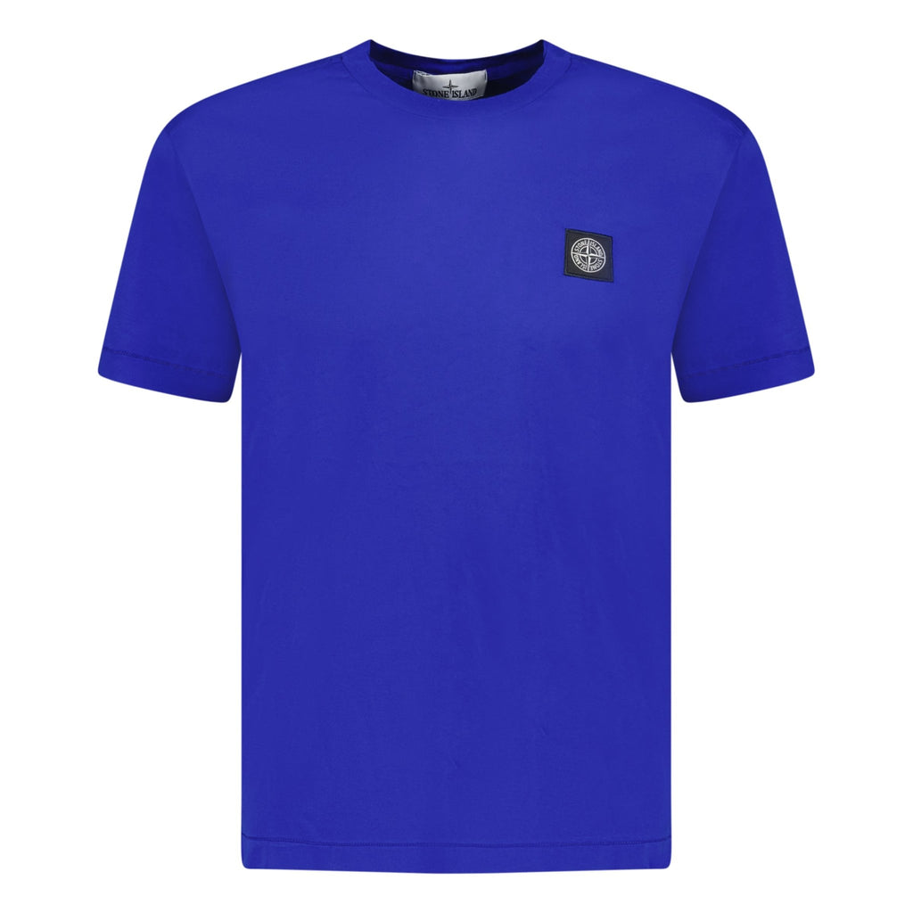 Stone Island Compass Logo T-Shirt Blue - chancefashionco