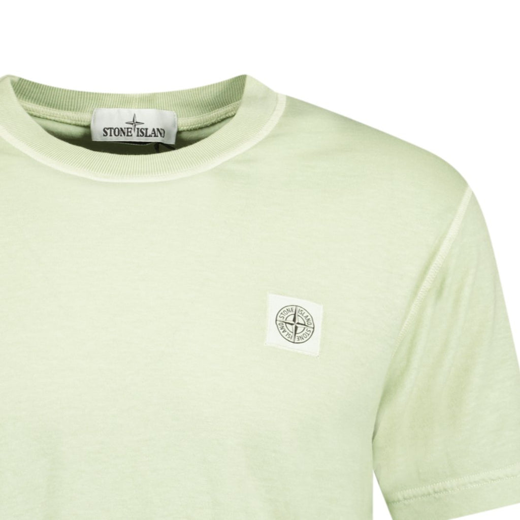 Stone Island Compass Logo T-Shirt Mint Green - chancefashionco