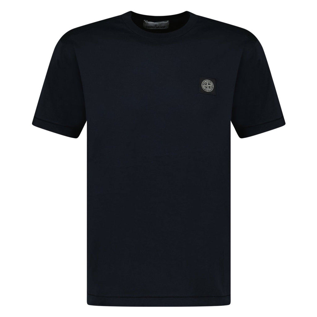 Stone Island Compass Logo T-Shirt Navy - chancefashionco