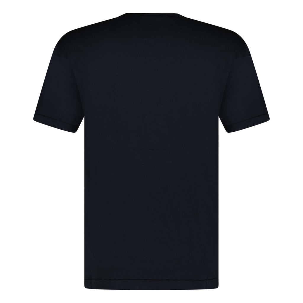 Stone Island Compass Logo T-Shirt Navy - chancefashionco