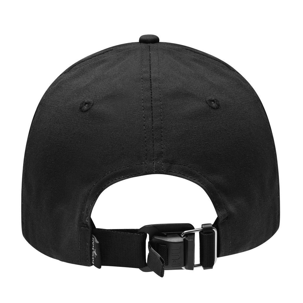 Stone Island Logo Cotton Hat Black - chancefashionco