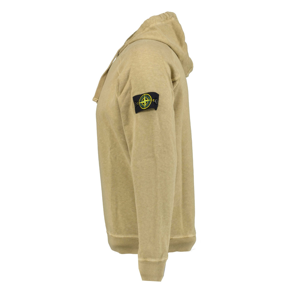 Stone Island Malfile Hooded Sweatshirt Beige - chancefashionco