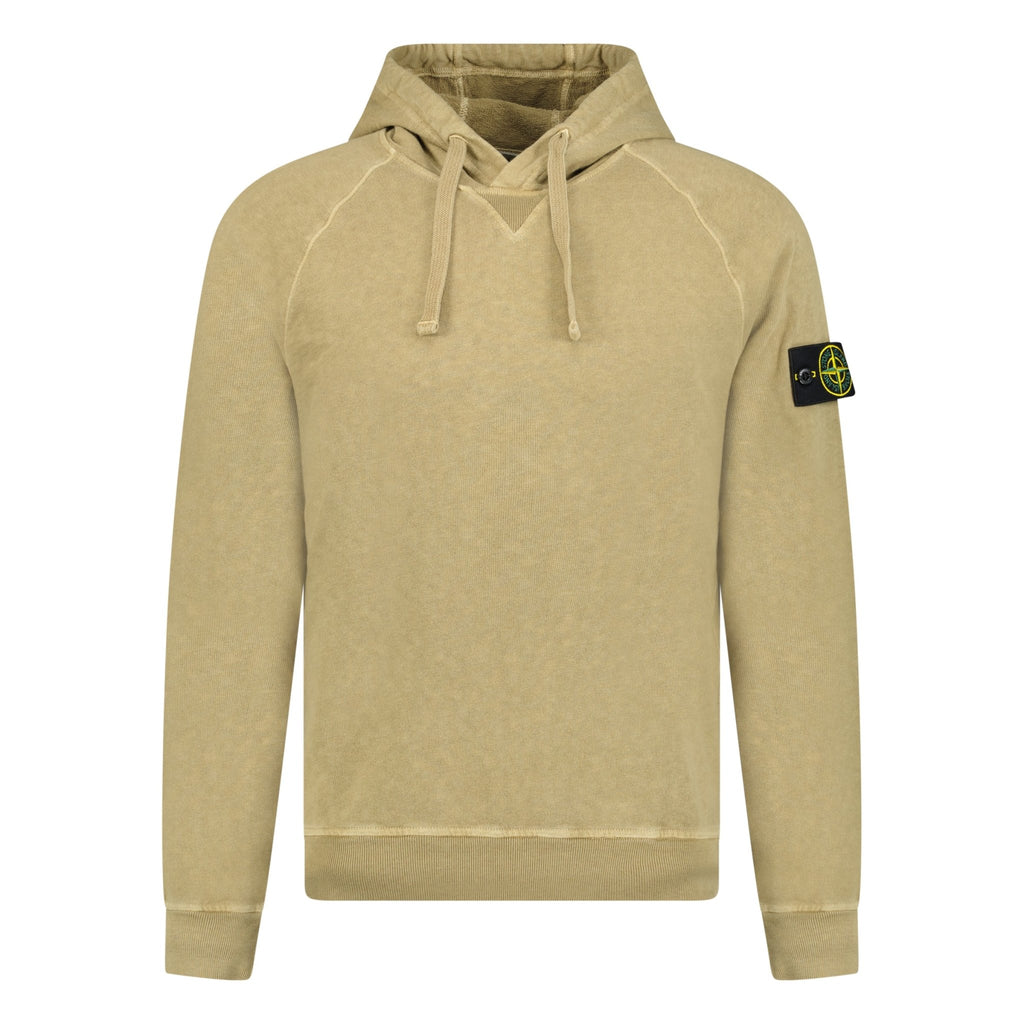 Stone Island Malfile Hooded Sweatshirt Beige - chancefashionco