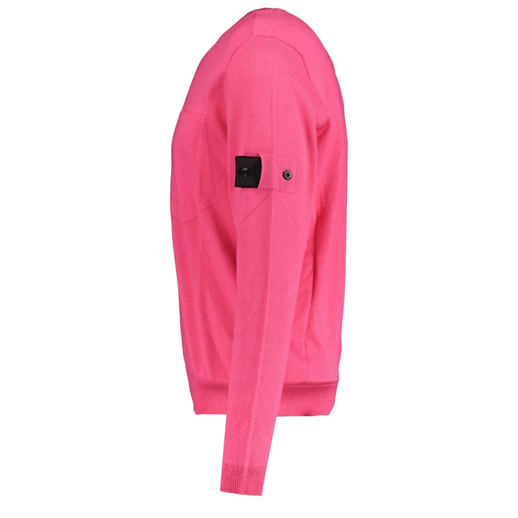 Stone Island Shadow Crewneck Jumper Pink - chancefashionco