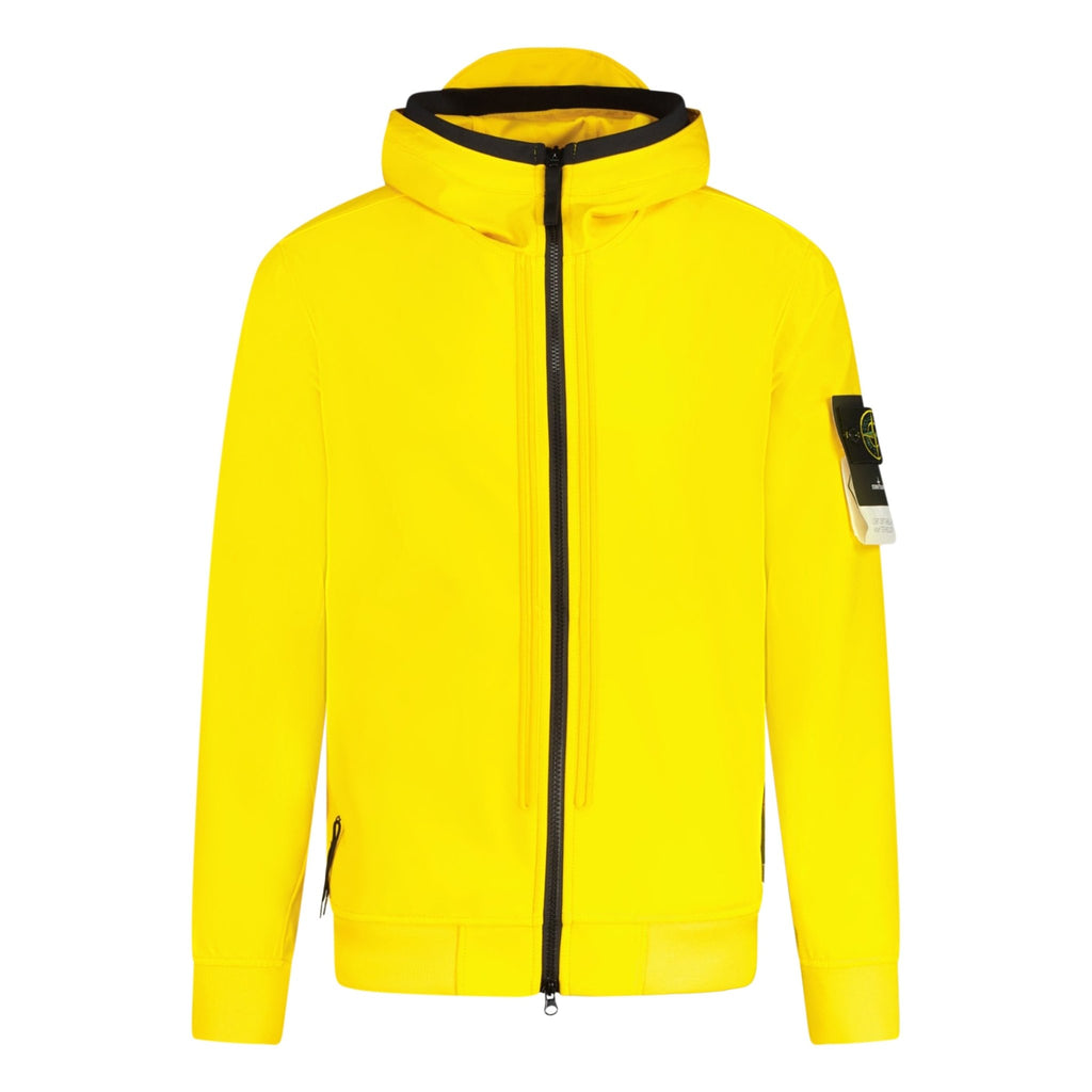 Stone Island Soft Shell Hooded Jacket - chancefashionco