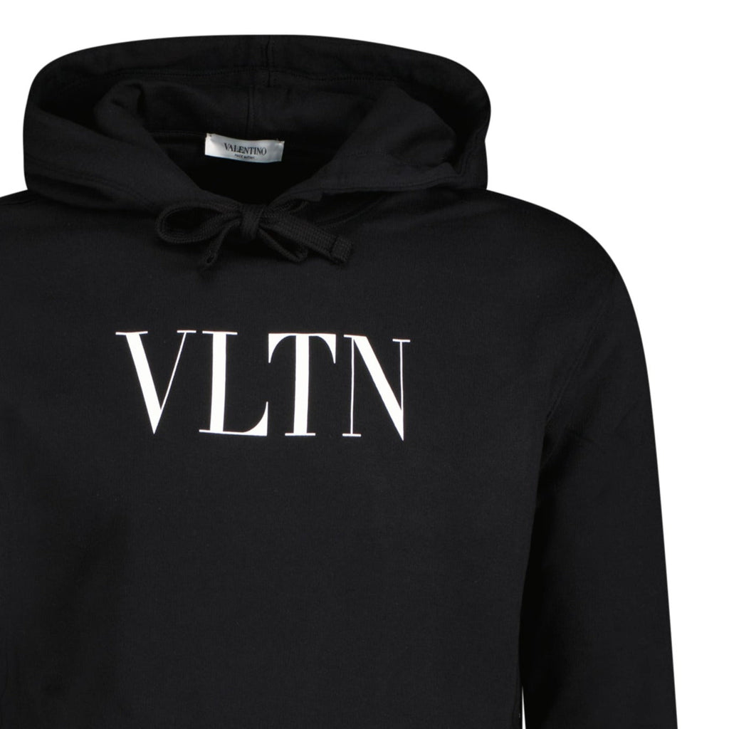 Valentino VLTN Hooded Sweatshirt Black - chancefashionco