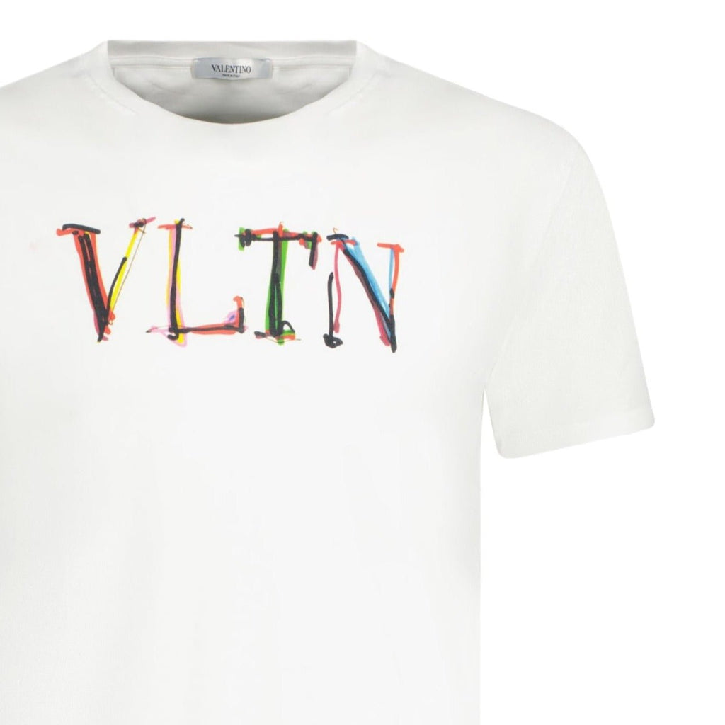 Valentino VLTN T-Shirt White - chancefashionco