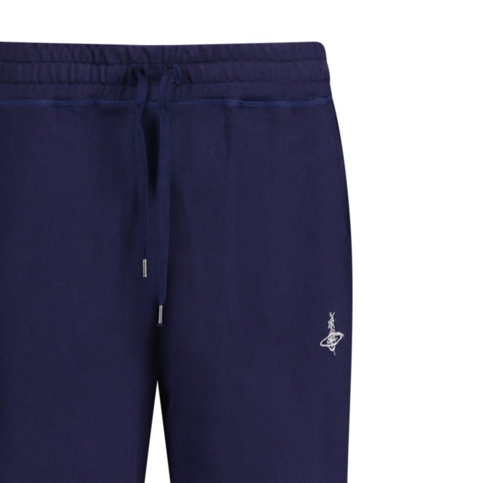 Vivienne Westwood Logo Sweatpants Navy - chancefashionco