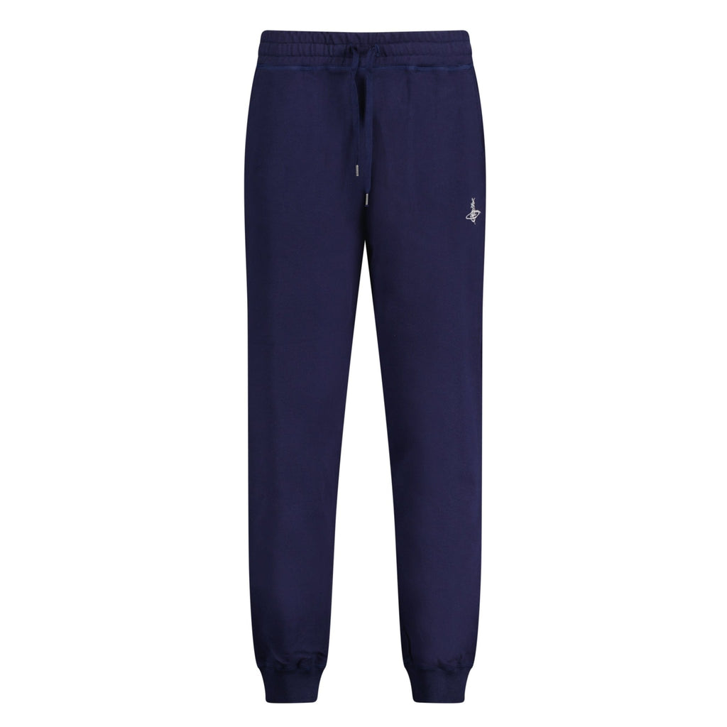 Vivienne Westwood Logo Sweatpants Navy - chancefashionco