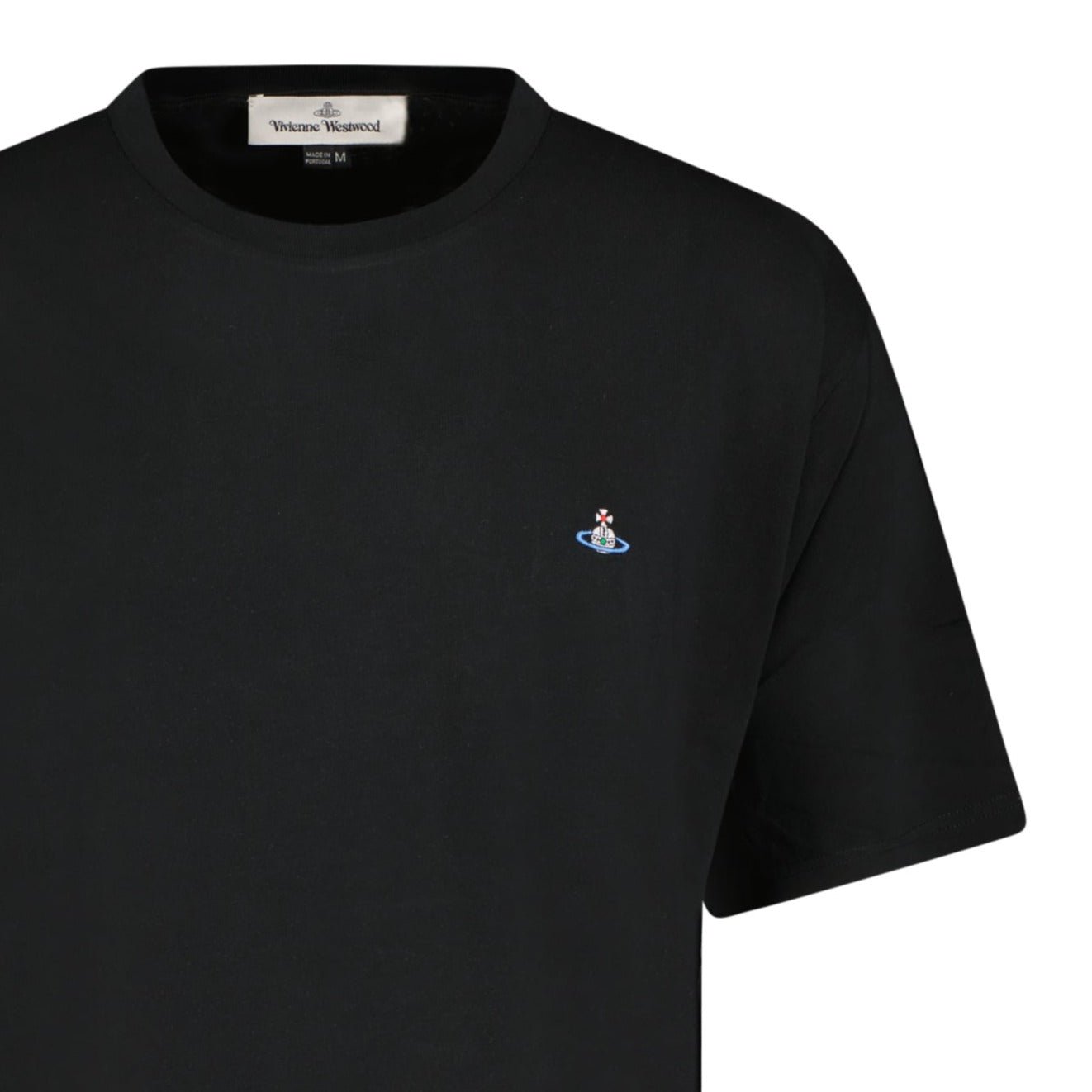 kredit hagl Menstruation Vivienne Westwood Oversized Logo T-Shirt Black | chancefashionco